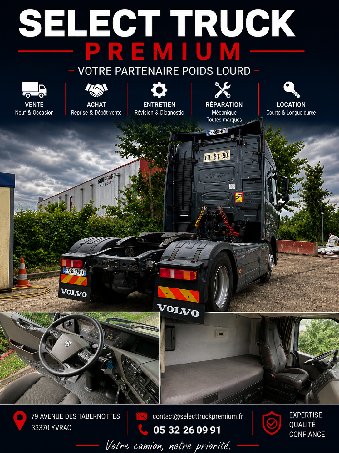 VOLVO FH 13 500CH -2017 - 677 529 kms – Image 3