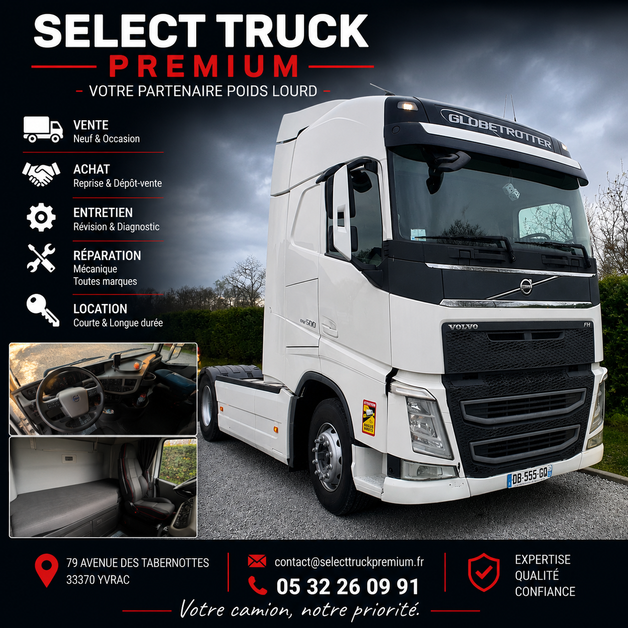 Volvo FH 500 -2013- 810 000 kms