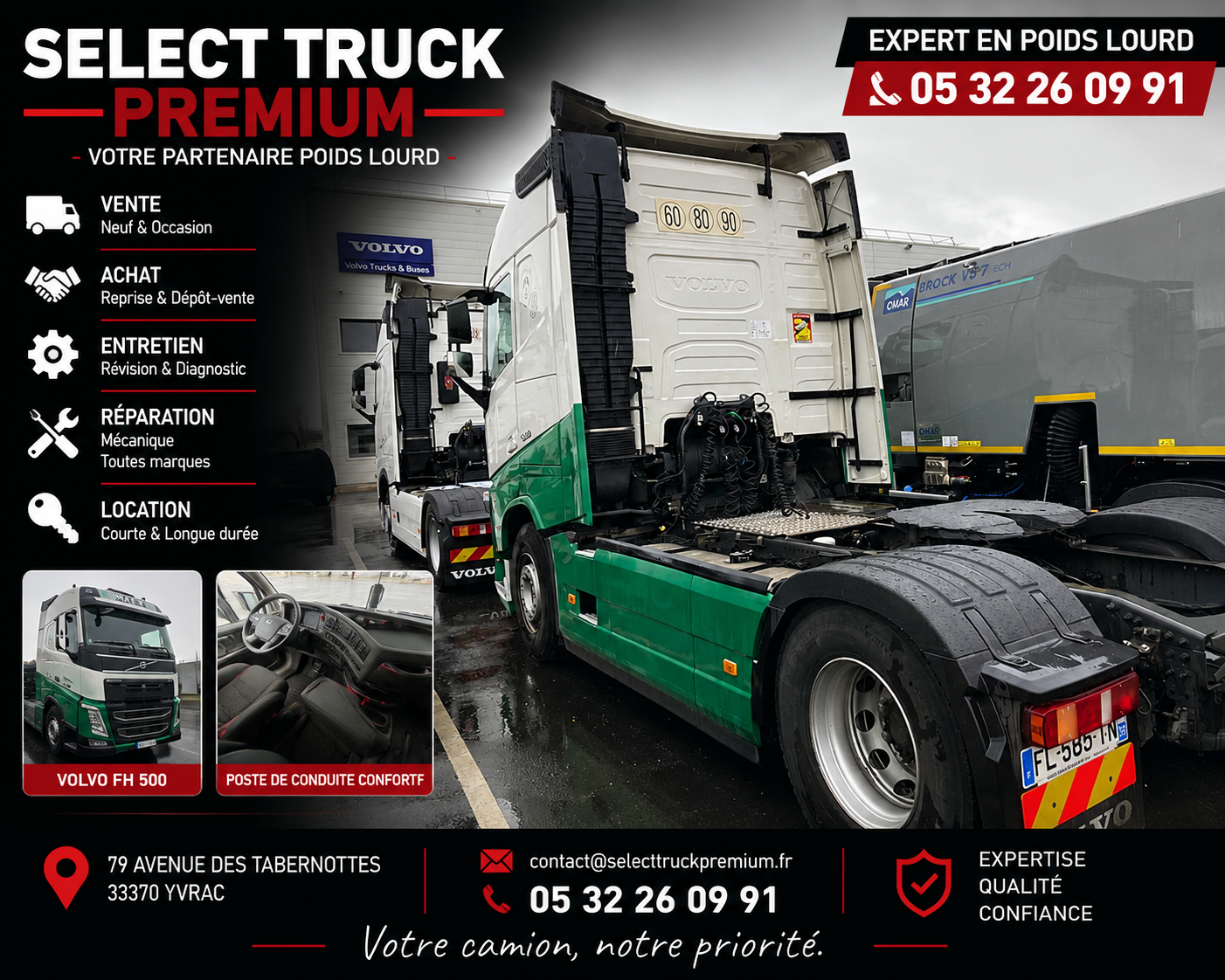 VOLVO FH 13 500CH - 2019 - 860639 kms – Image 3