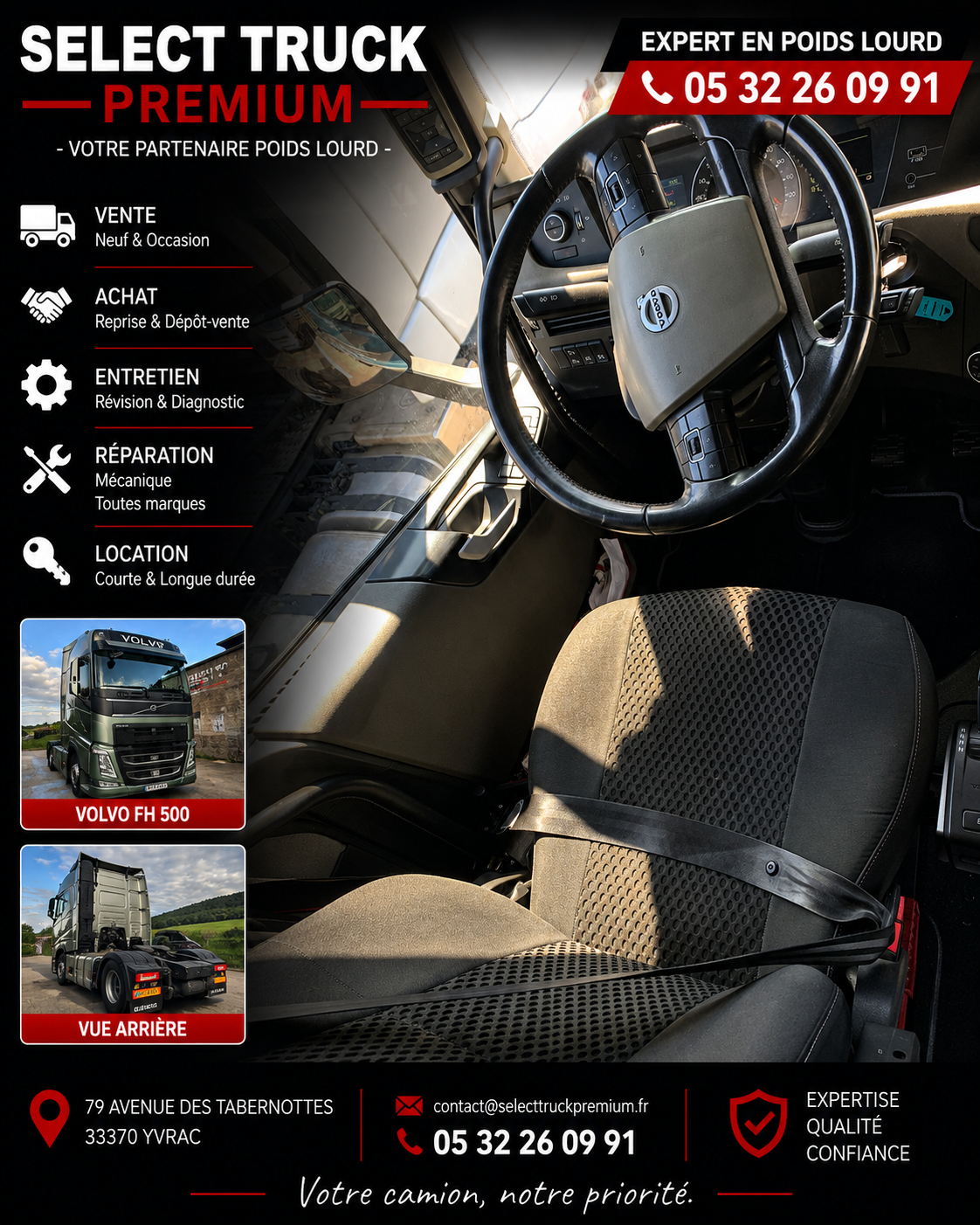 Volvo FH 540 6x4 -2018 - 865837 KMS – Image 3