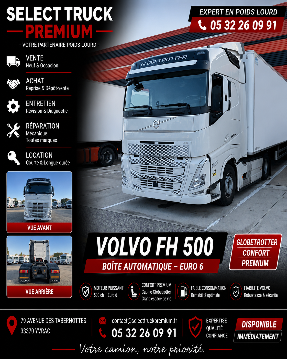 Volvo FH 500 - 2022 - 737000 km