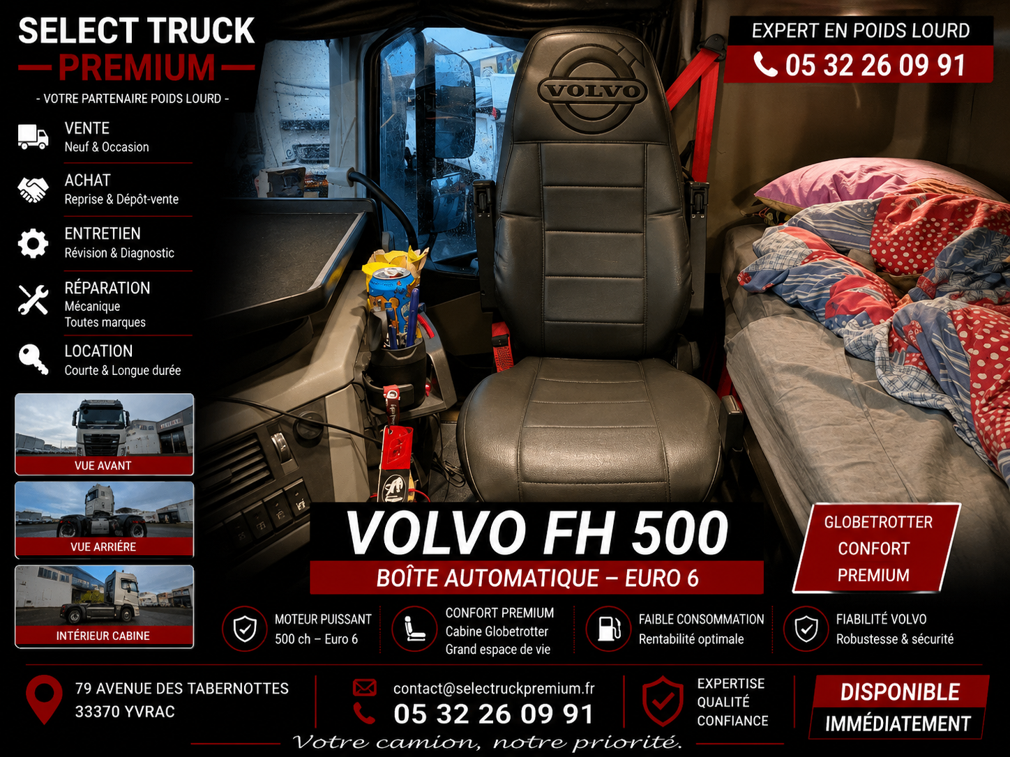 Volvo FH 500 -2021 - 595260 kms – Image 2