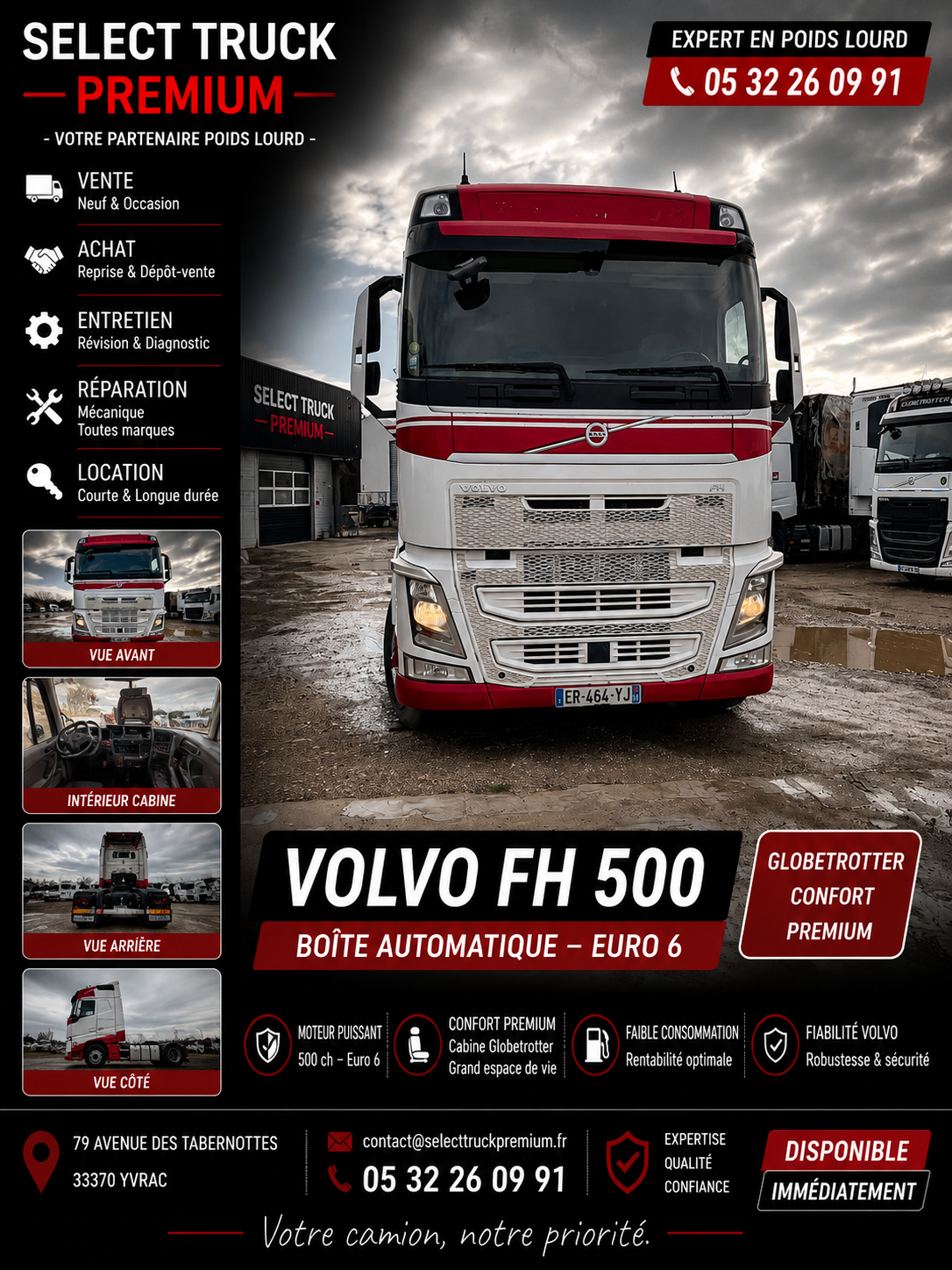Volvo FH 500 - 2017- 687 316 km