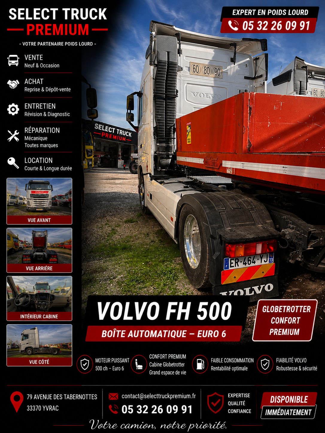 Volvo FH 500 - 2017- 687 316 km – Image 3