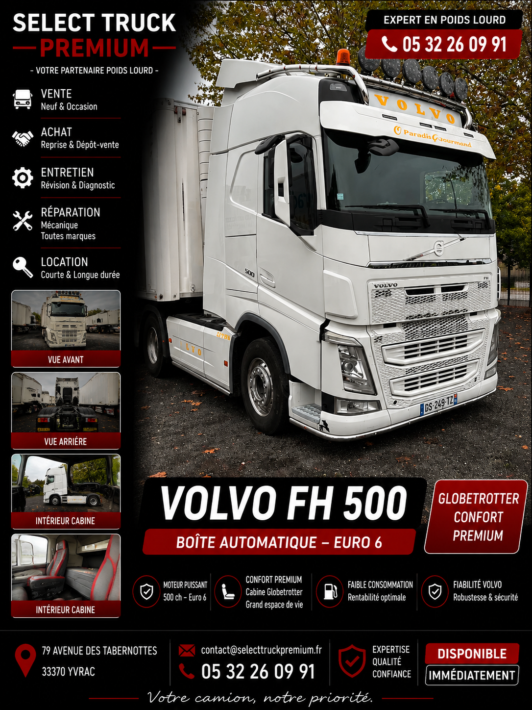 Volvo FH 500 - 2015 - 718000 KM