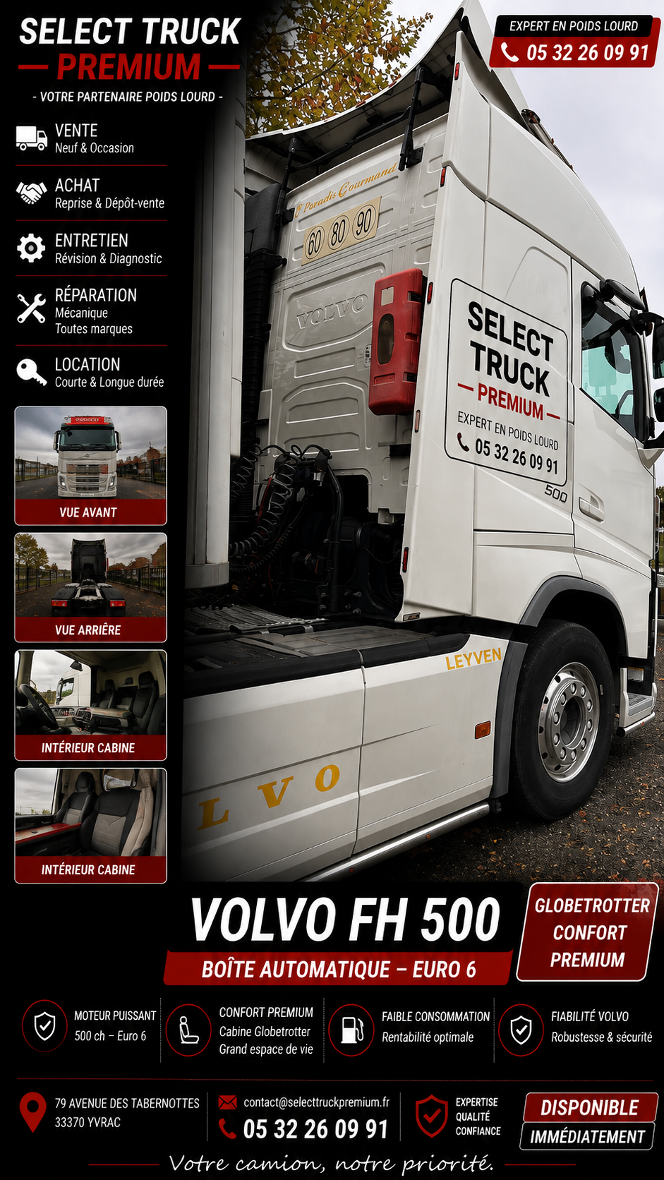 Volvo FH 500 - 2015 - 718000 KM – Image 3
