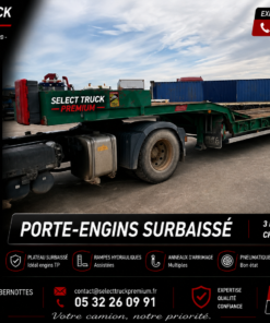 Alternative view of Semi-remorque porte engin CASTERA -2012