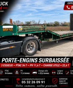Alternative view of Semi-remorque porte engin ACTM-2001